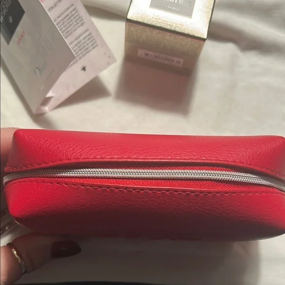 DIOR BUNDLE INCL PRESTIGE ($155 MSRP) & RED MAKEUP BAG NWT - Picture 3 of 13